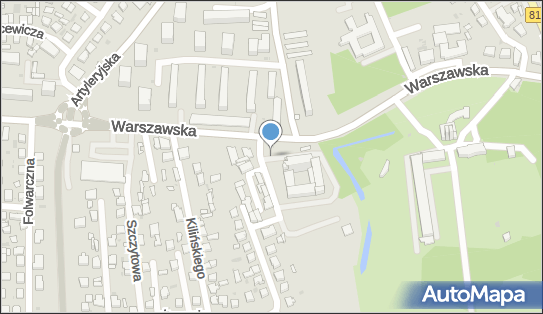 Parking Bezpłatny, Kusocińskiego Janusza, Biała Podlaska 21-500 - Bezpłatny - Parking