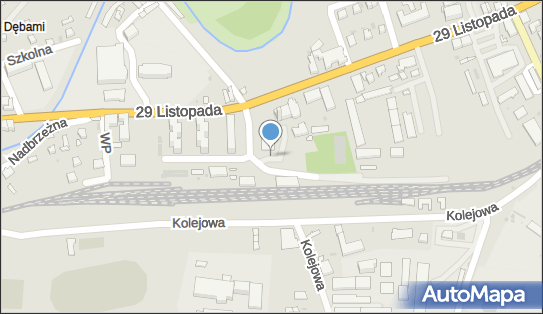 Parking na 20 aut, Dworcowa 1, Ustrzyki Dolne 38-700 - Bezpłatny - Parking