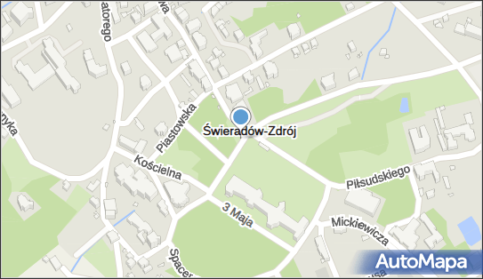 Parking Świeradów, Parkowa, Świeradów-Zdrój 59-850 - Bezpłatny - Parking