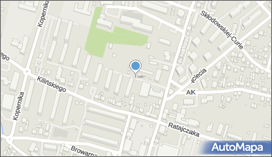 Parking, Mikołaja Kopernika 6H, Słupca 62-400 - Bezpłatny - Parking