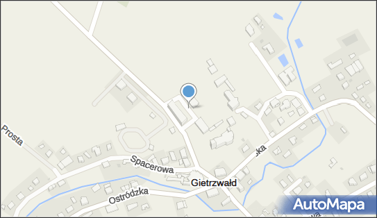 Parking, Kościelna 8, Gietrzwałd 11-036 - Bezpłatny - Parking
