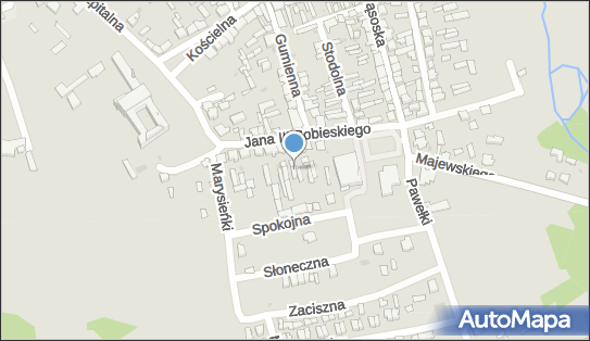 Parking, Króla Jana III Sobieskiego 16A, Szczuczyn 19-230 - Bezpłatny - Parking