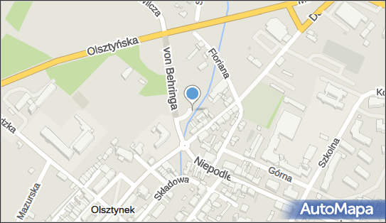 Parking, Mrongowiusza, Olsztynek 11-015 - Bezpłatny - Parking