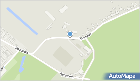Parking, Sportowa, Słubice 69-100 - Bezpłatny - Parking