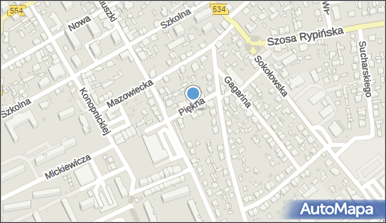 Parking, Piękna 1, Golub-Dobrzyń 87-400 - Bezpłatny - Parking