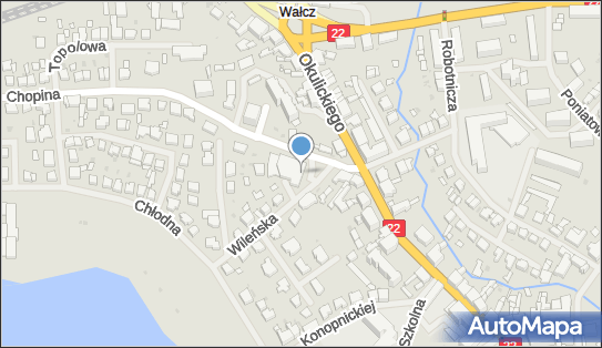 Parking, Wileńska, Wałcz 78-600 - Bezpłatny - Parking