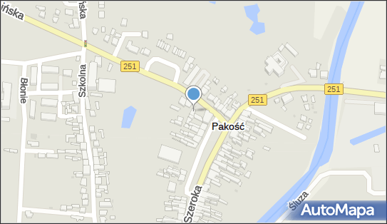 Parking, Barcińska251 1, Pakość 88-170 - Bezpłatny - Parking
