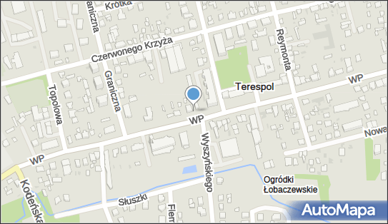 Parking, Wojska Polskiego 116, Terespol 21-550 - Bezpłatny - Parking