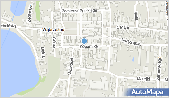 Parking, Kopernika Mikołaja, Wąbrzeźno 87-200 - Bezpłatny - Parking