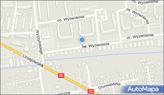 Parking, Osiedle Wyzwolenia, Turek 62-700 - Bezpłatny - Parking