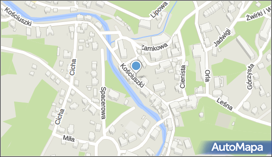 Parking, Kościuszki Tadeusza, gen., Lądek-Zdrój 57-540 - Bezpłatny - Parking