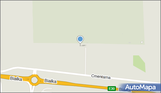Parking, Cmentarna, Biała Podlaska 21-500 - Bezpłatny - Parking