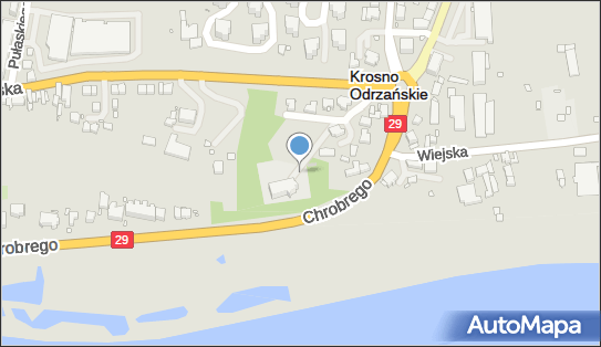 Parking, Króla Bolesława Chrobrego29, Krosno Odrzańskie 66-600 - Bezpłatny - Parking