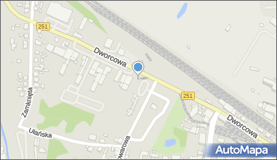 Parking, Dworcowa251, Żnin 88-400 - Bezpłatny - Parking