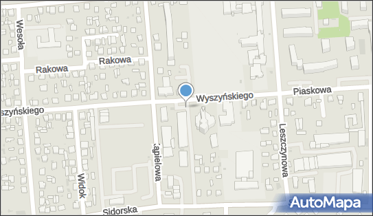 Parking, Wyszyńskiego Stefana, ks. kard. 51, Biała Podlaska 21-500 - Bezpłatny - Parking
