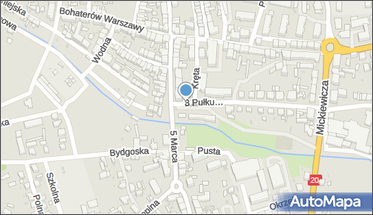 Parking, Teren Rekreacyjno-Sportowy Włókniarzy, Złocieniec 78-520 - Bezpłatny - Parking