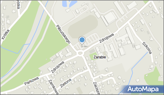 Parking, Rondo Braci Różankowskich, Myślenice 32-400 - Bezpłatny - Parking