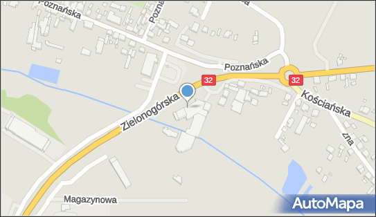 Parking, Poznańska 38b, Grodzisk Wielkopolski 62-065 - Bezpłatny - Parking