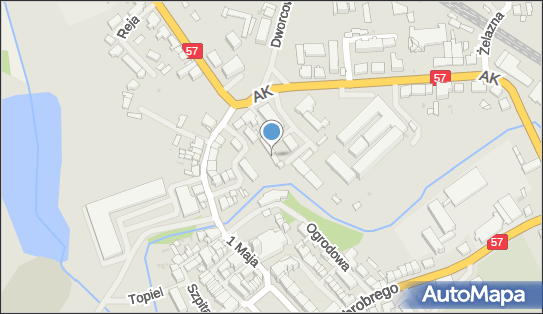 Parking, Krasińskiego Zygmunta 2a, Biskupiec 11-300 - Bezpłatny - Parking