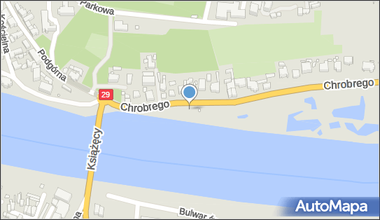 Parking, Króla Bolesława Chrobrego29, Krosno Odrzańskie 66-600 - Bezpłatny - Parking