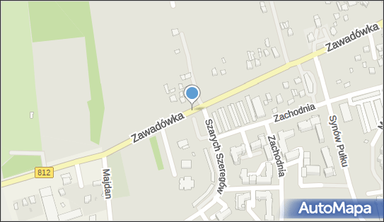 Parking, Zawadówka812, Chełm 22-100 - Bezpłatny - Parking