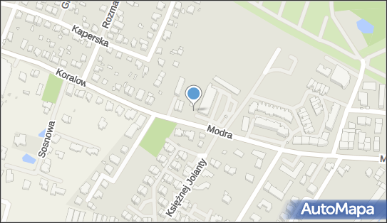 Parking, Modra 117, Szczecin 71-220 - Bezpłatny - Parking