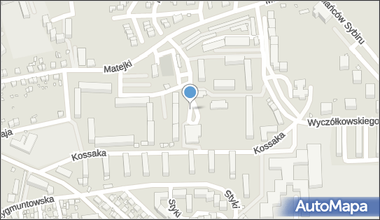 Parking, Kossaka Wojciecha, Bogatynia 59-920 - Bezpłatny - Parking