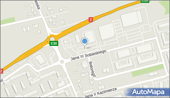 Parking, Króla Jana III Sobieskiego, Biała Podlaska 21-500 - Bezpłatny - Parking