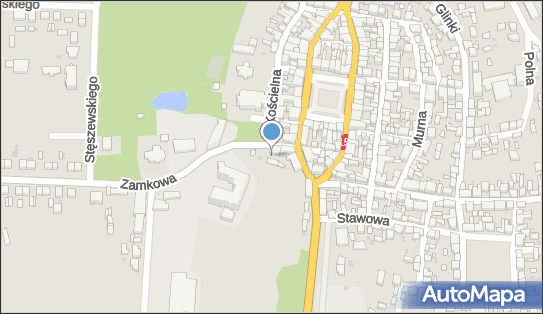 Parking, Zamkowa, Koźmin Wielkopolski 63-720 - Bezpłatny - Parking