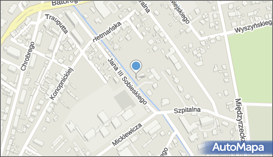 Parking, Króla Jana III Sobieskiego, Skwierzyna 66-440 - Bezpłatny - Parking