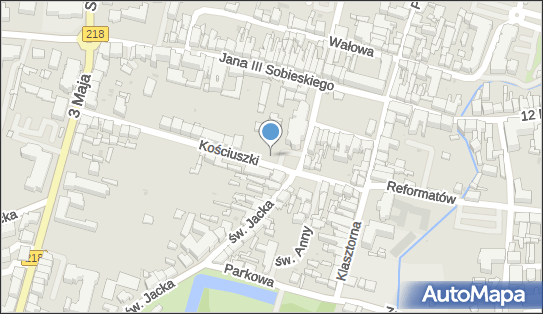 Parking, Kościuszki Tadeusza, gen., Wejherowo 84-200 - Bezpłatny - Parking