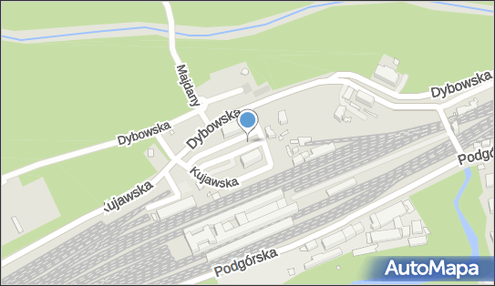 Parking, Kujawska 7, Toruń 87-100 - Bezpłatny - Parking