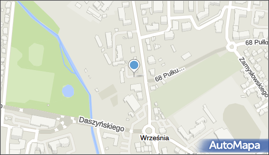 Parking, Gnieźnieńska, Września 62-300 - Bezpłatny - Parking