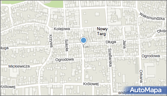 Parking, Króla Kazimierza Wielkiego 5A, Nowy Targ 34-400 - Bezpłatny - Parking