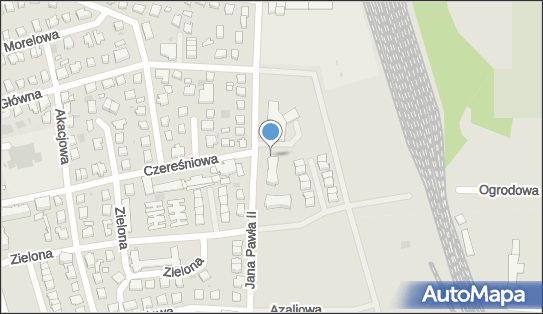 Parking, Jana Pawła II 62a, Kostrzyn nad Odrą 66-470 - Bezpłatny - Parking