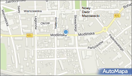 Parking, Modlińska631, Nowy Dwór Mazowiecki 05-100 - Bezpłatny - Parking
