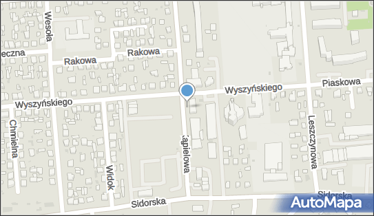 Parking, Kąpielowa 3c, Biała Podlaska 21-500 - Bezpłatny - Parking