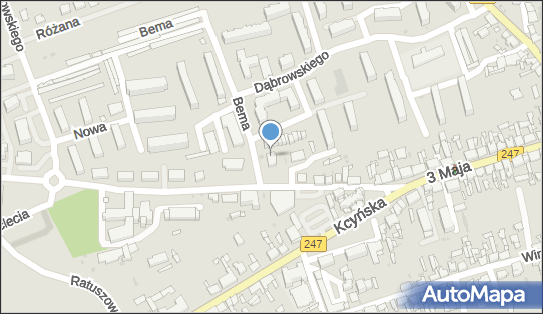 Parking, Ogrodowa 14, Szubin 89-200 - Bezpłatny - Parking