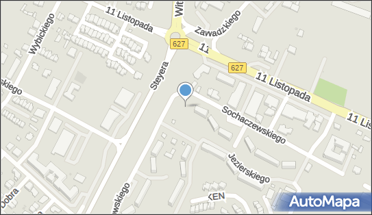 Parking, Sochaczewskiego Stanisława, gen., Ostrołęka 07-410 - Bezpłatny - Parking