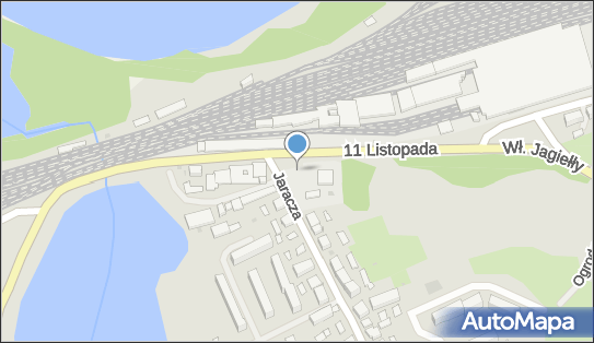 Parking, 11 Listopada, Ostróda 14-100 - Bezpłatny - Parking