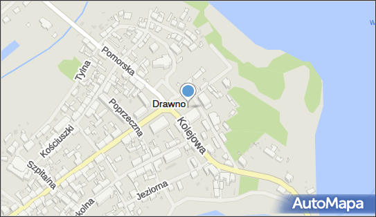 Parking, Kościelna, Drawno 73-220 - Bezpłatny - Parking