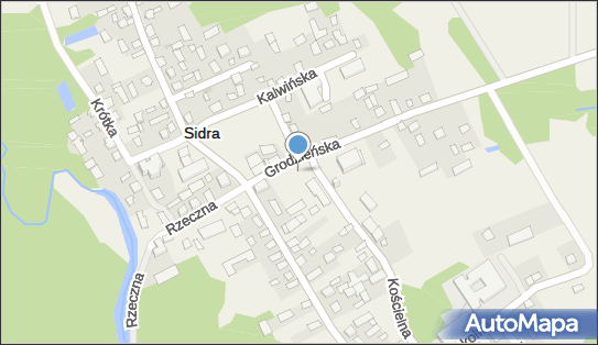 Parking, Grodzieńska, Sidra 16-124 - Bezpłatny - Parking