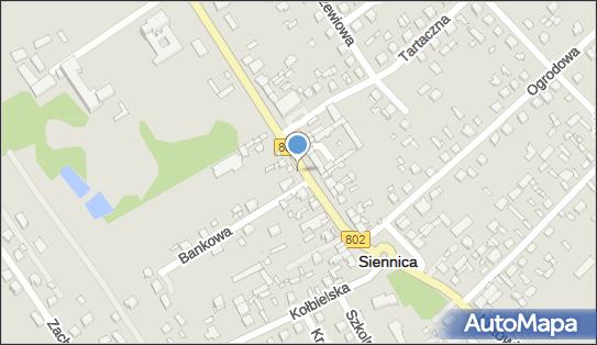 Parking, Mińska, Siennica 05-332 - Bezpłatny - Parking