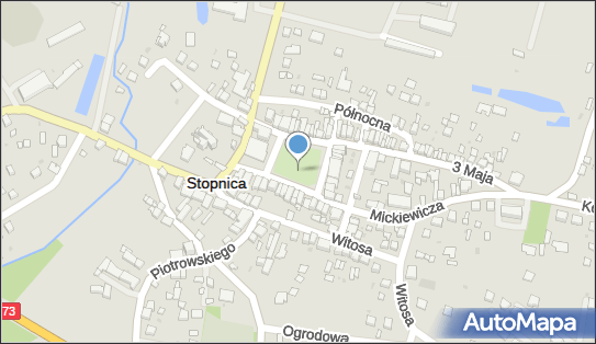 Parking, Plac Piłsudskiego Józefa, marsz., Stopnica 28-130 - Bezpłatny - Parking