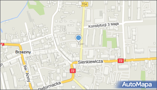 Parking, Frycza Modrzewskiego Andrzeja704 1, Brzeziny 95-060 - Bezpłatny - Parking