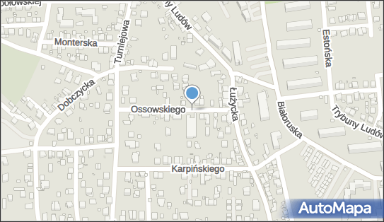 Pod Caritasem, Ossowskiego Michała, Kraków 30-656 - Bezpłatny - Parking