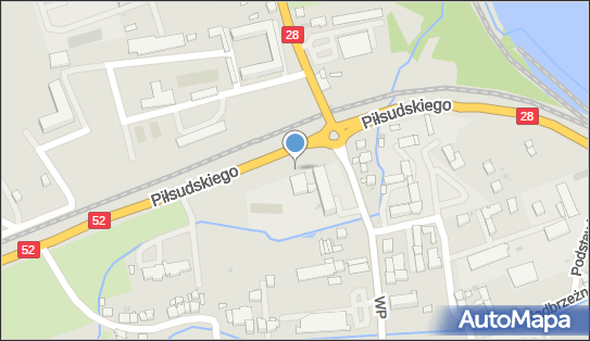 Pod szkołą, Piłsudskiego Józefa, marsz.52, Wadowice 34-100 - Bezpłatny - Parking