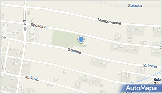 Przy cmentarzu w Roczynach., Szkolna, Roczyny 34-120 - Bezpłatny - Parking