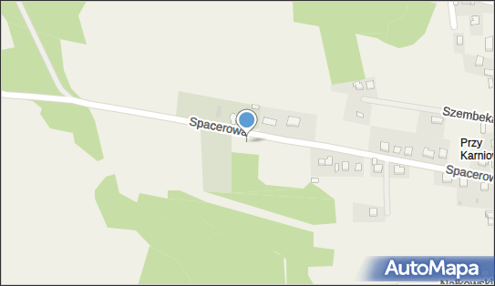 przy cmentarzu, Spacerowa, Dulowa / Karniowice 32-545 - Bezpłatny - Parking