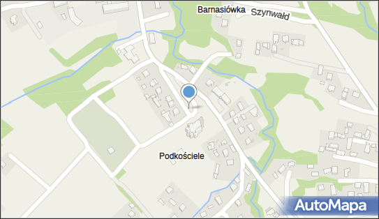 przy kościele, Szynwałd 4, Szynwałd 33-158 - Bezpłatny - Parking